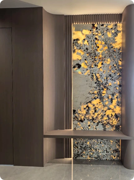 Wall Paneling & Door