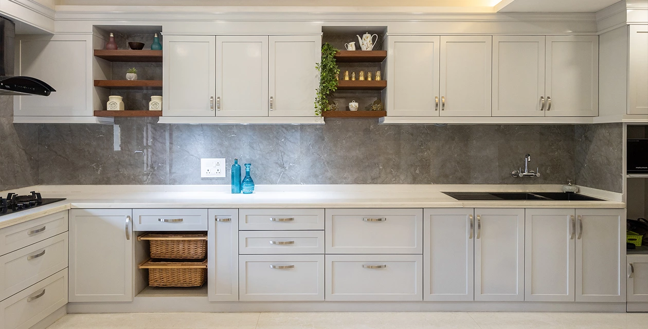 Custom kitchen cabinetry in the Toronto Canada villa project