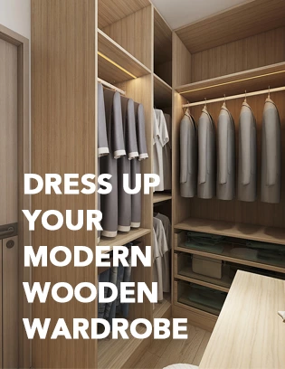 Modern Wooden Wardrobe Ideas for Custom Bedroom Storage