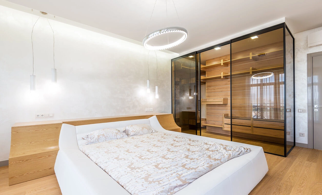 modern custom wardrobe for bedroom property value