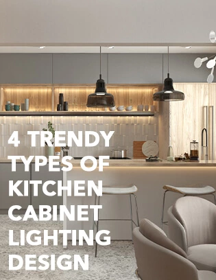 Kitchen Cabinet Lighting Design Ideas for Modern Cabinets