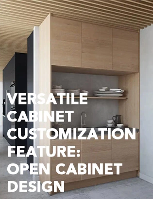 Open Cabinet Design Ideas for Custom Storage