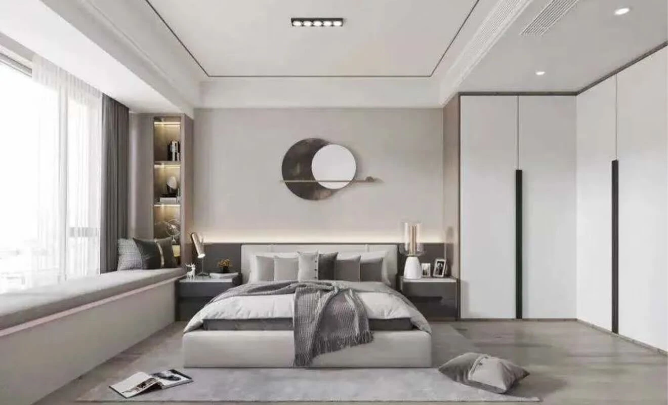 corner wardrobe design for bedroom storage