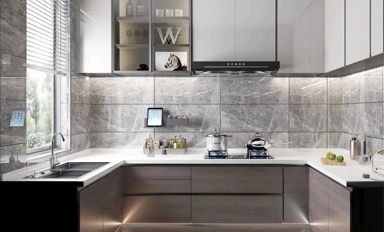 Kitchen cabinet storage organization arranged around cooking and cleaning zones Kitchen cabinet storage organization arranged around cooking and cleaning zones