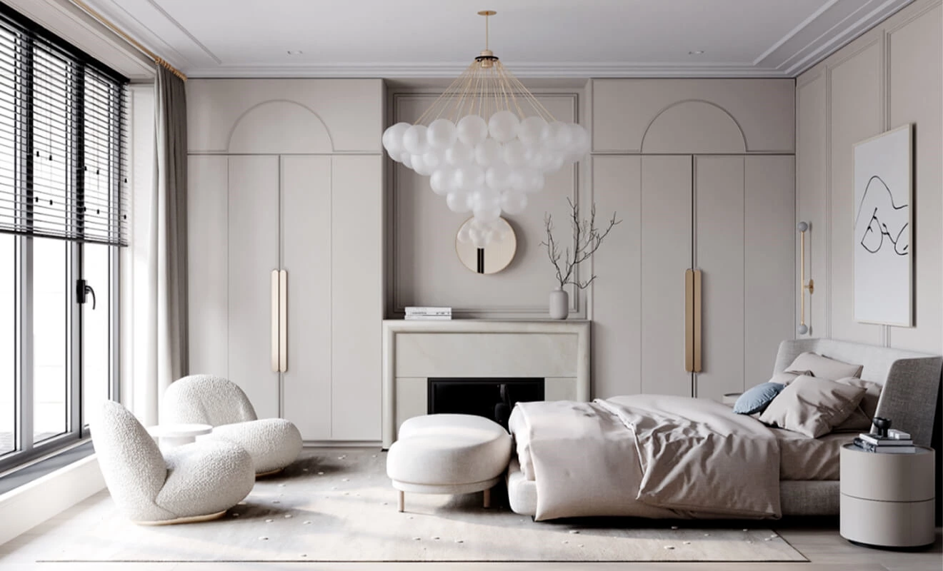Cabinet handles vs handleless design in a modern custom interior Cabinet handles vs handleless design in a modern custom interior