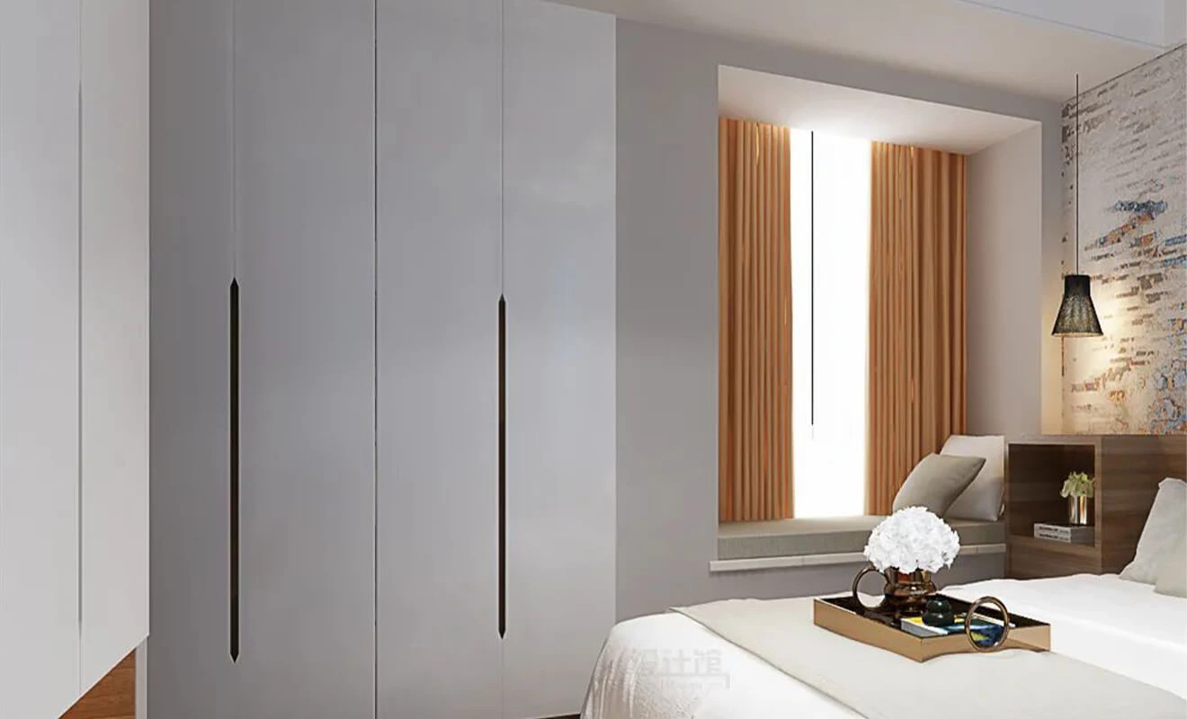 Cabinet handle design focused on a comfortable daily grip Cabinet handle design focused on a comfortable daily grip