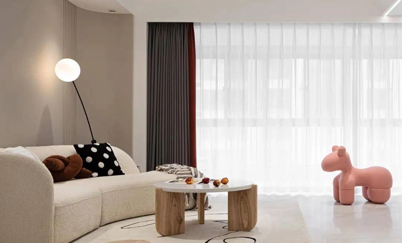 Cream color wall and cabinet palette for a soft interior Cream color wall and cabinet palette for a soft interior