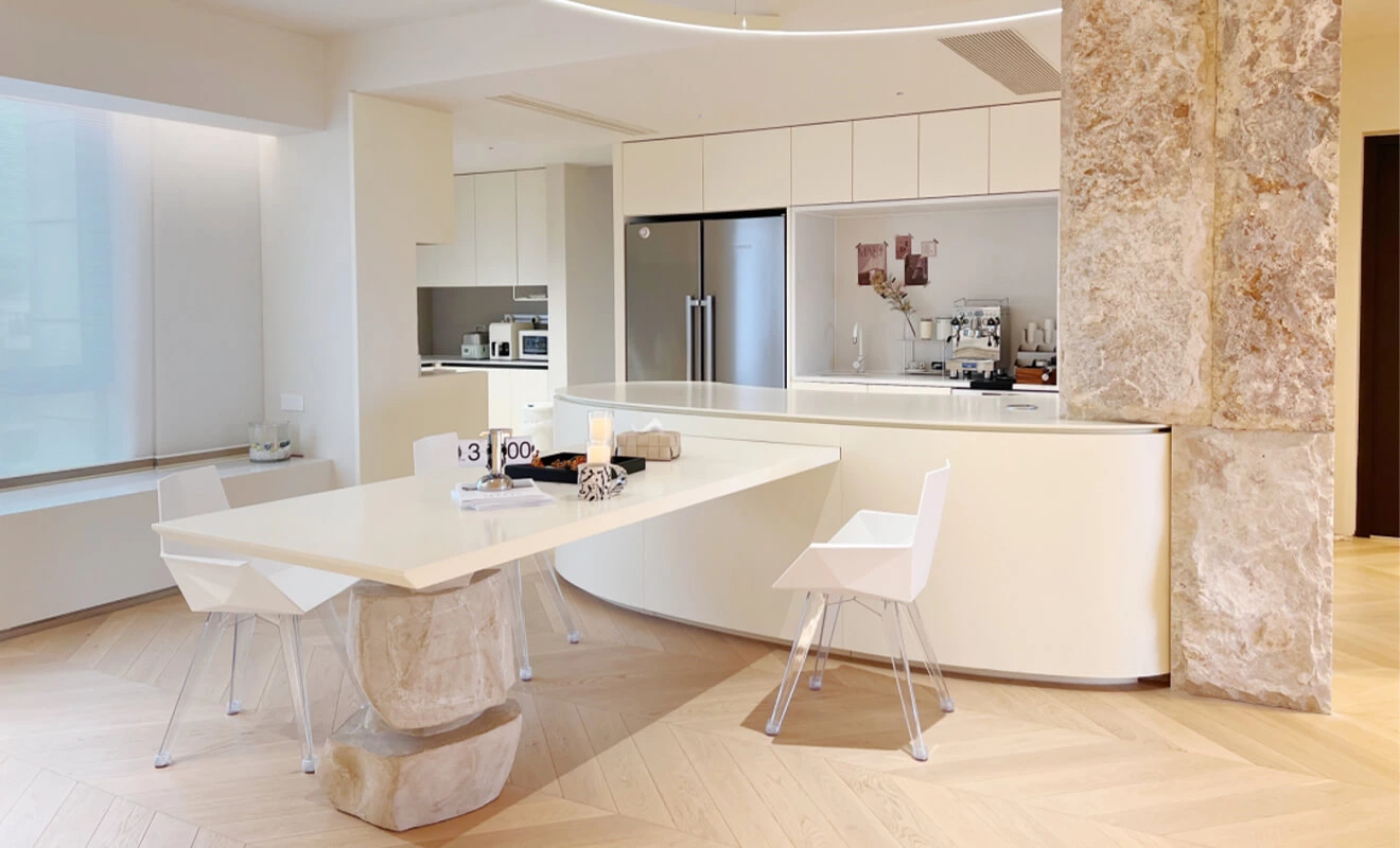 Custom kitchen island design for a modern home Custom kitchen island design for a modern home