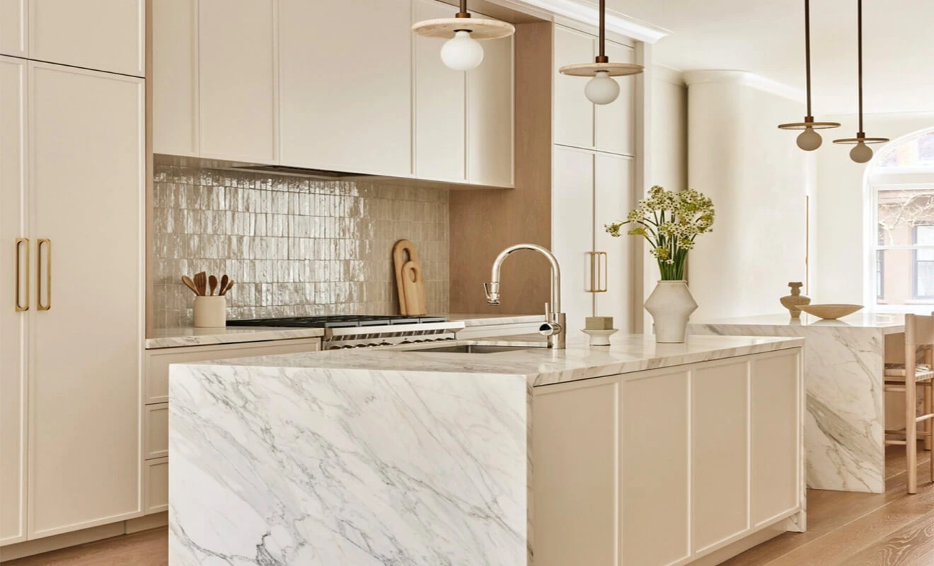 Freestanding kitchen island design with storage and countertop space Freestanding kitchen island design with storage and countertop space