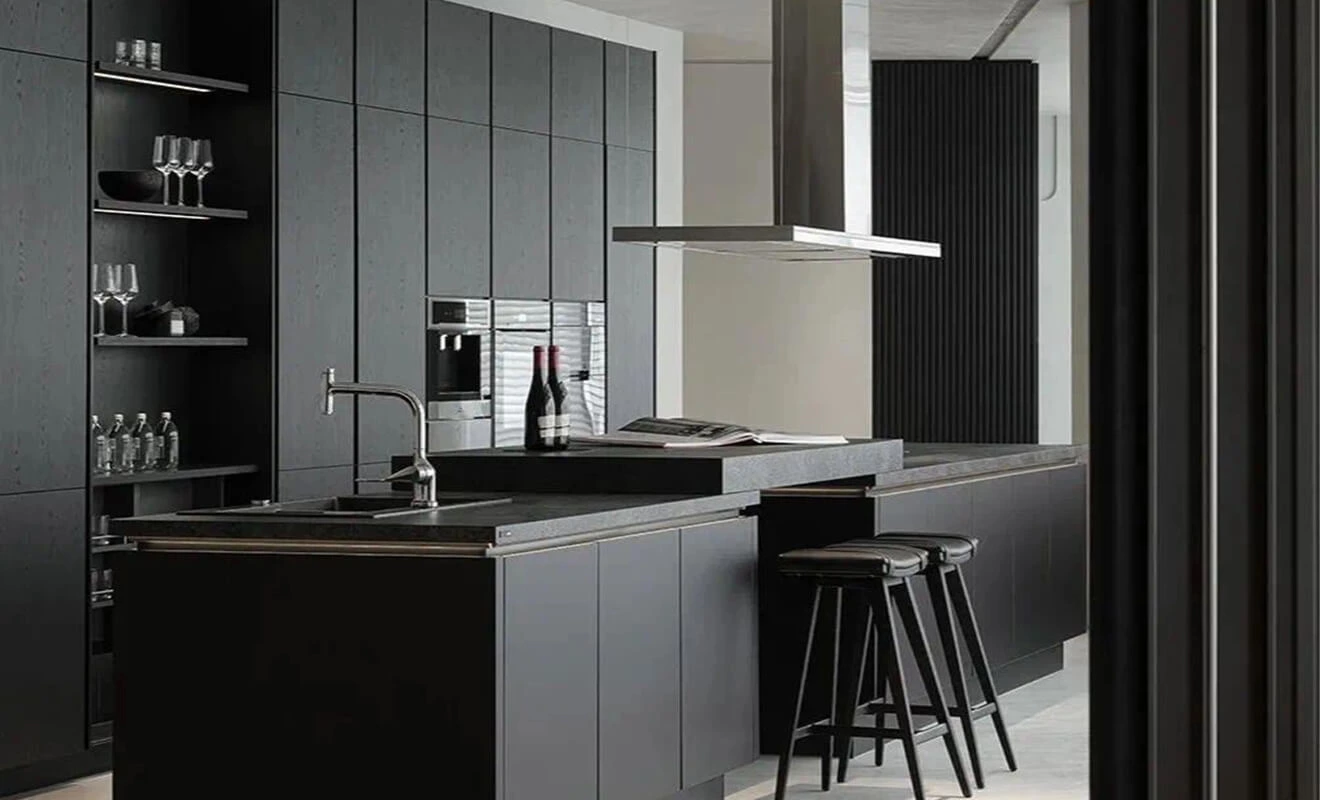Kitchen island length and depth layout for a custom kitchen Kitchen island length and depth layout for a custom kitchen
