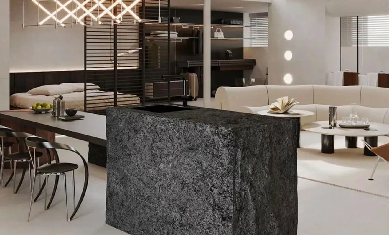 Multifunctional kitchen island style with storage and seating Multifunctional kitchen island style with storage and seating