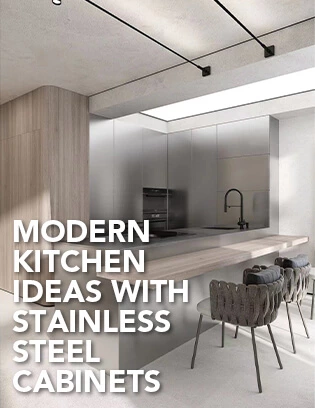 Stainless Steel Kitchen Design Ideas for Modern Homes