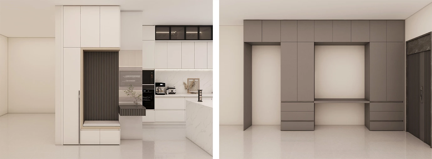 A Bright White-and-Wood Home for a Young Family in Adelaide