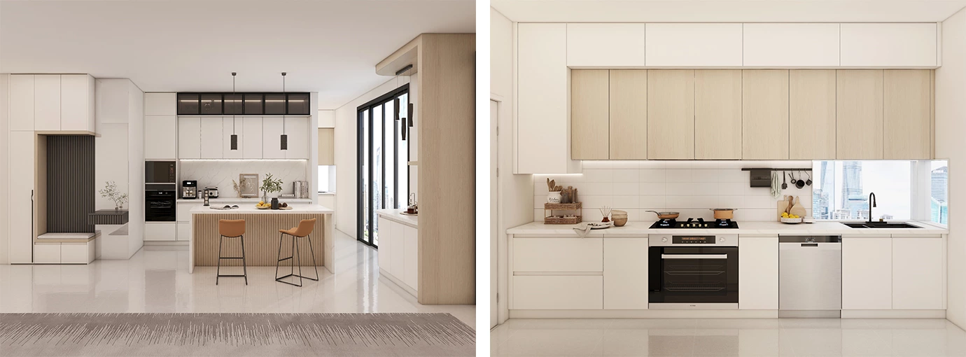 A Bright White-and-Wood Home for a Young Family in Adelaide