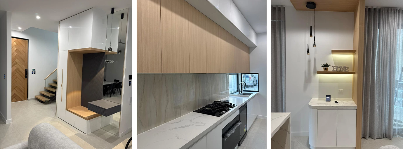 A Bright White-and-Wood Home for a Young Family in Adelaide