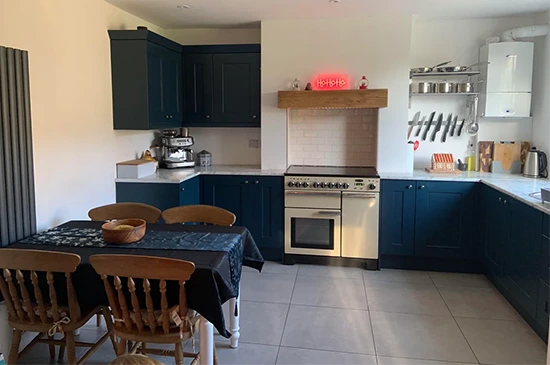 UK Custom Kitchen Cabinet Project for Manchester Family Home