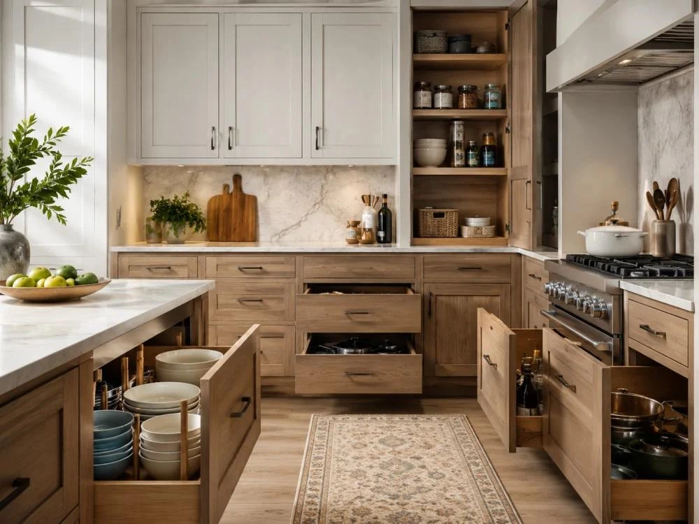 Kitchen cabinet hardware screw holding performance with hinges drawer slides and plywood MDF samples