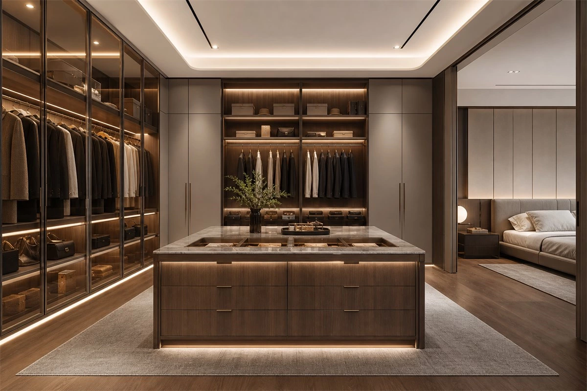 9 Luxury Walk-In Closet Ideas for Modern Villas