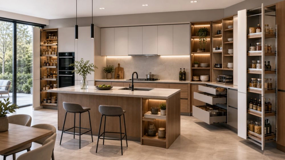 7 Modern Kitchen Cabinet Layouts for Better Storage