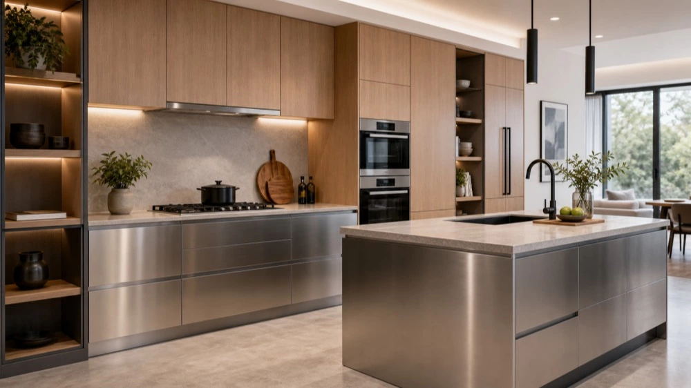 7 Stainless Steel Kitchen Cabinet Pros and Cons