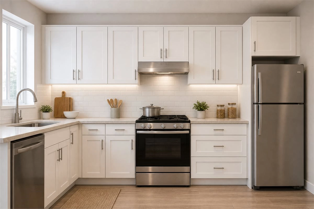 Stock cabinets