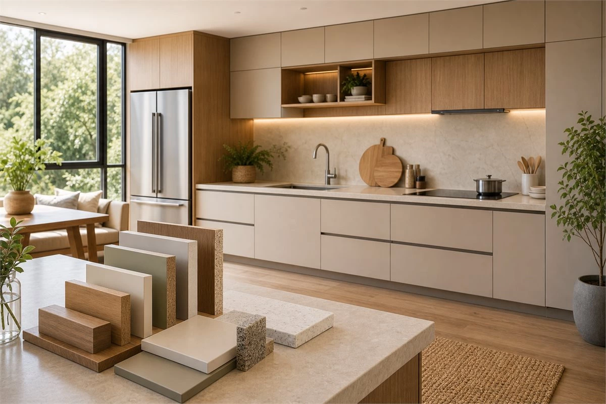 Eco-friendly cabinet materials for modern homes