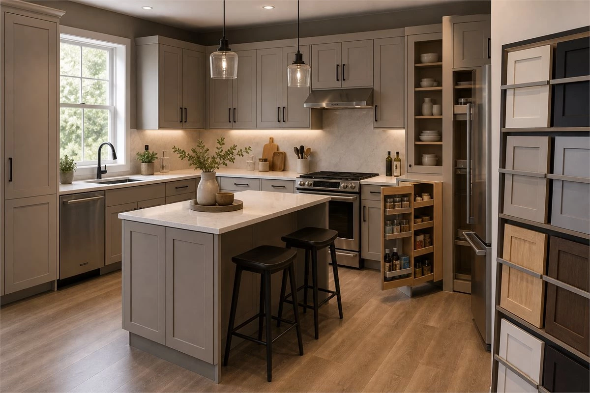 Semi-custom cabinets