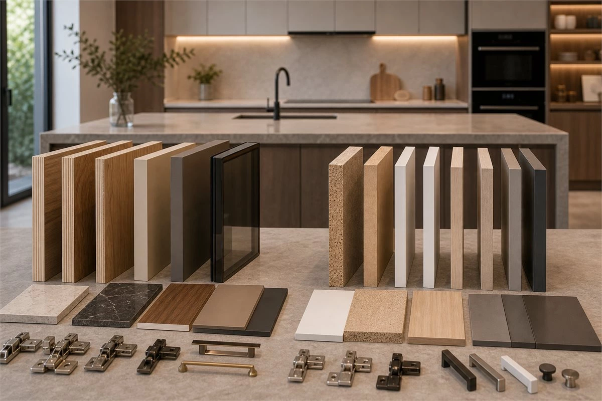 Common E0 and E1 cabinet materials