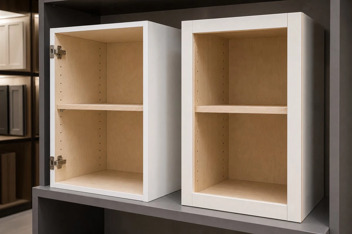 7 Frameless vs Face Frame Cabinet Differences