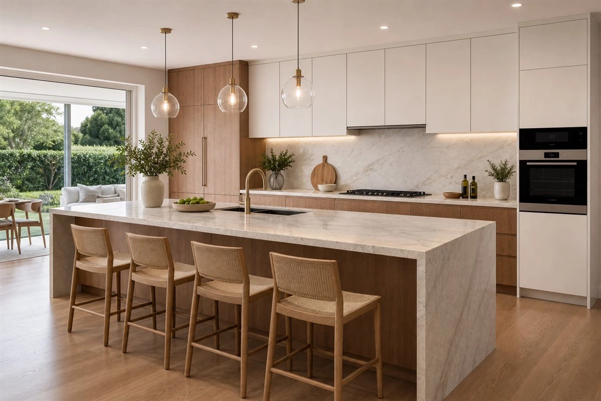 7 Kitchen Island Sizes: Clearance & Seating Guide
