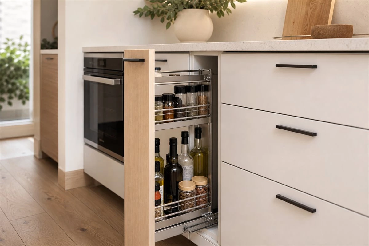 12 Small Kitchen Cabinet Storage Ideas for Apartments