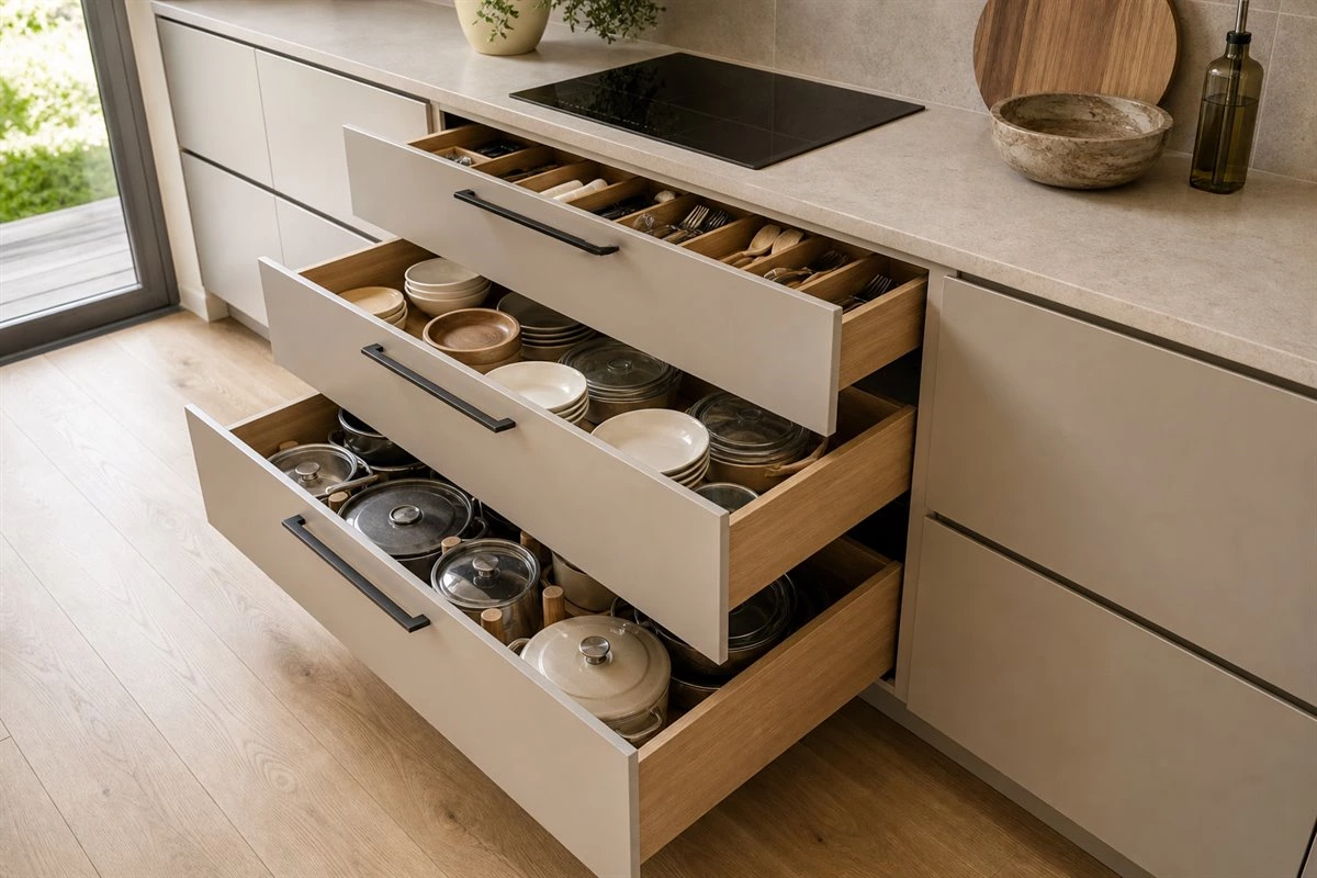 12 Small Kitchen Cabinet Storage Ideas for Apartments