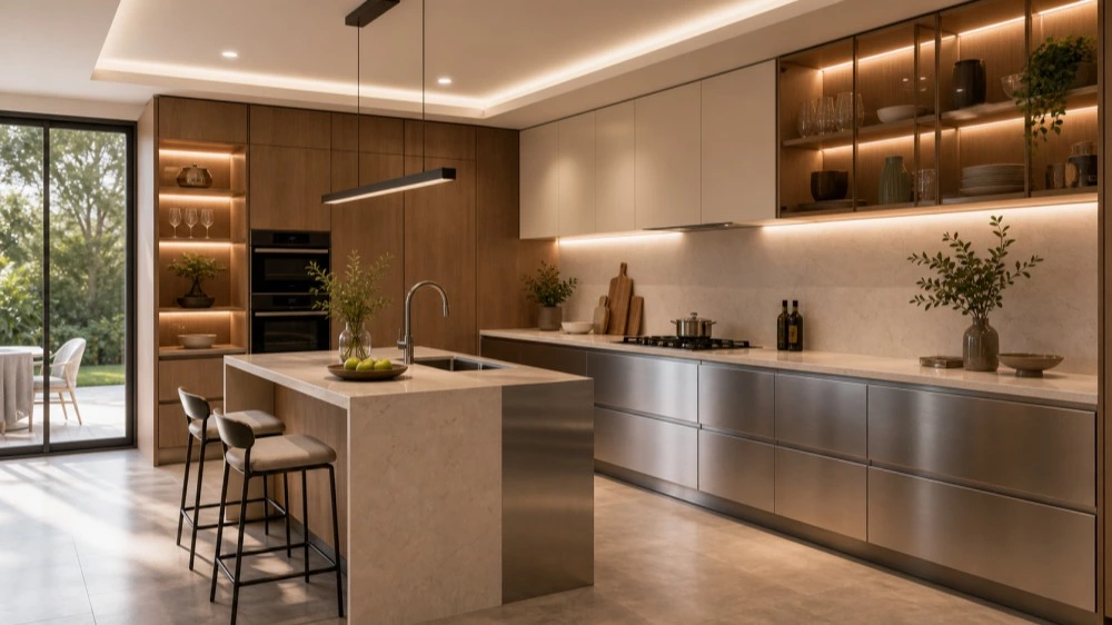 7 Stainless Steel Kitchen Cabinet Pros and Cons
