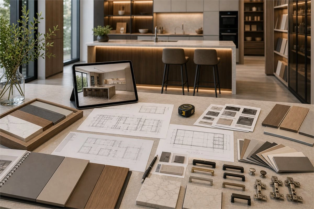 Custom cabinet project planning