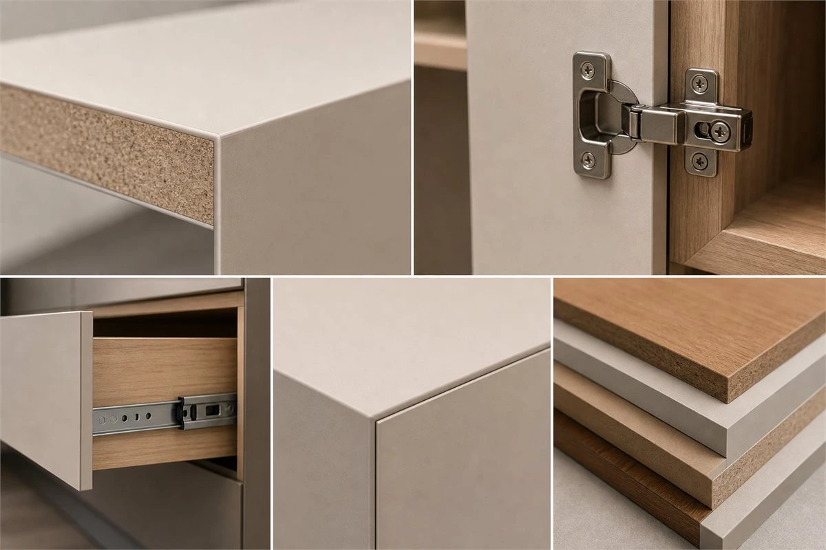 Eco-friendly cabinet quality details
