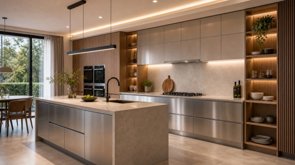 7 Stainless Steel Kitchen Cabinet Pros and Cons