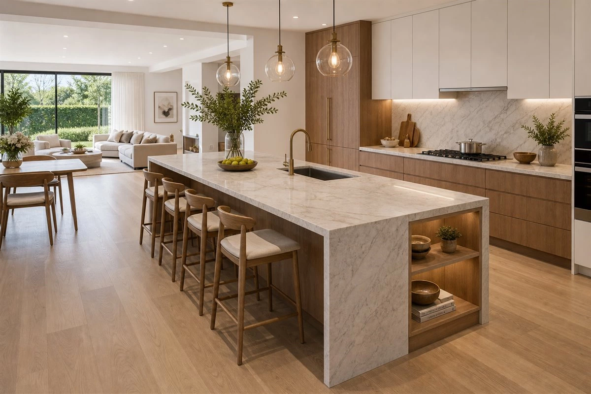 7 Kitchen Island Sizes: Clearance & Seating Guide