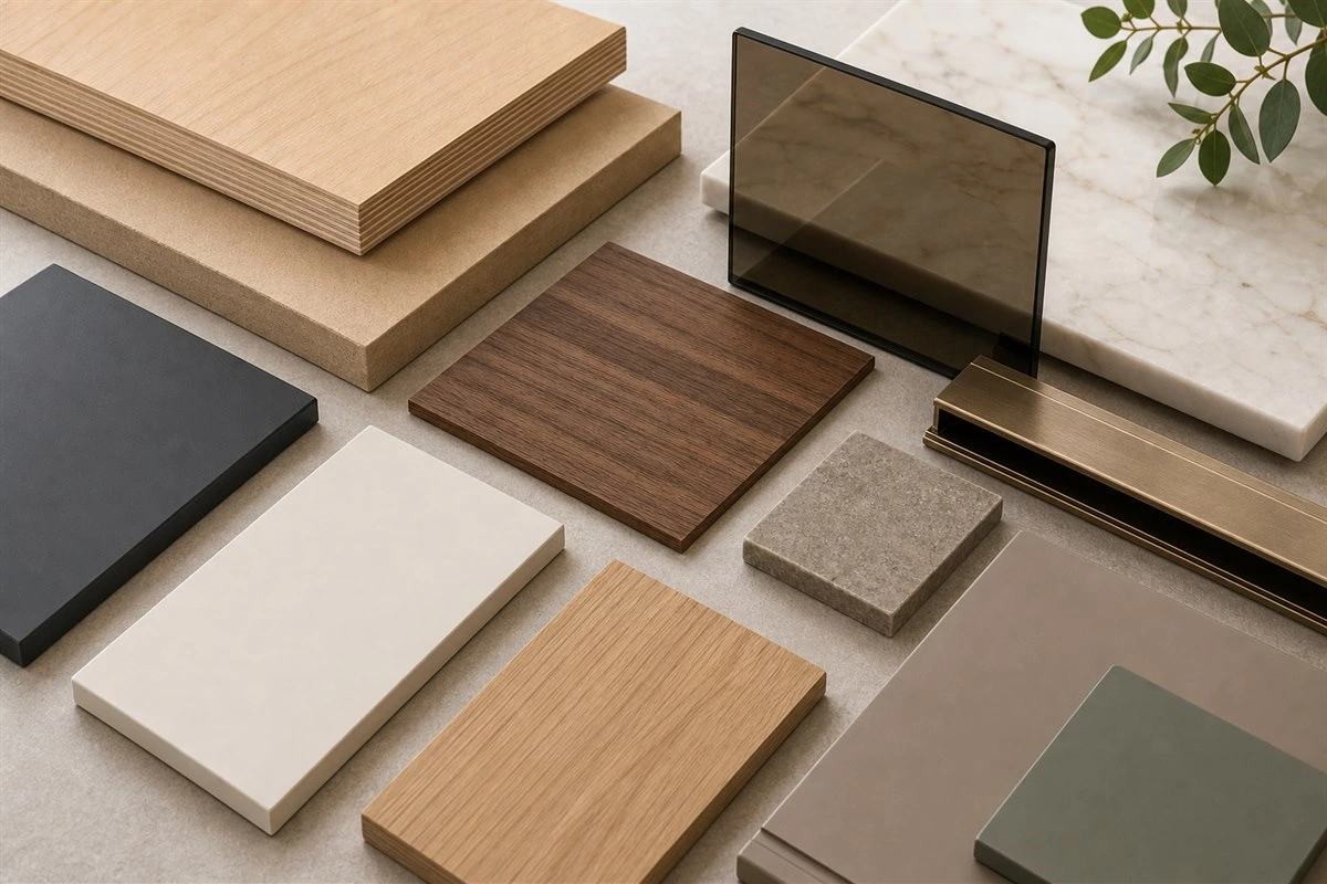 Eco-friendly materials for custom kitchen cabinets