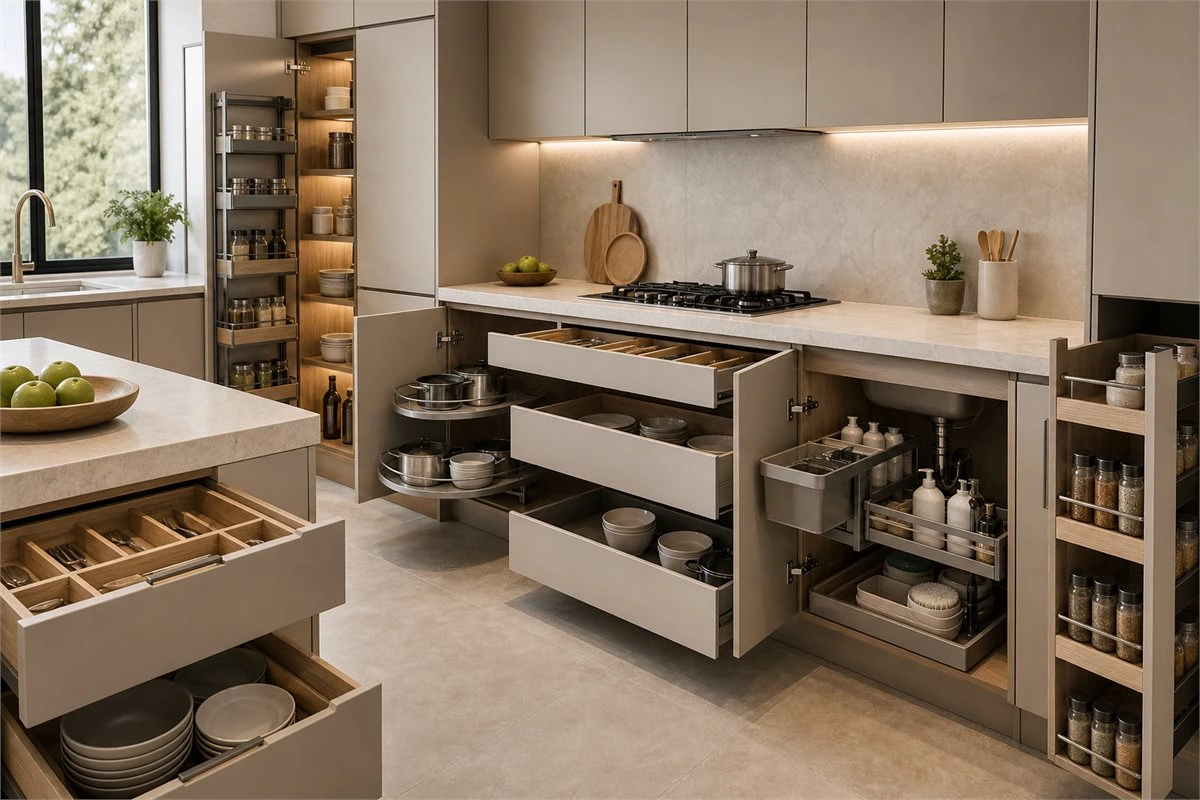 Kitchen cabinet storage ideas