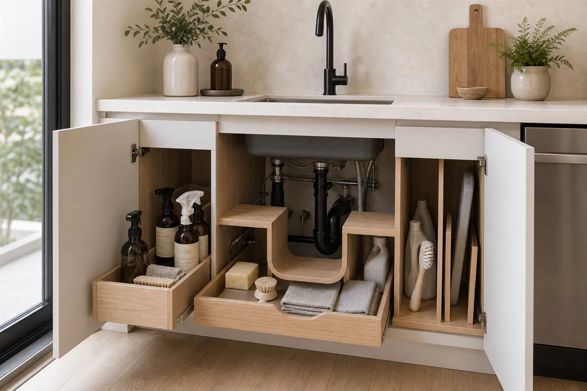 12 Small Kitchen Cabinet Storage Ideas for Apartments