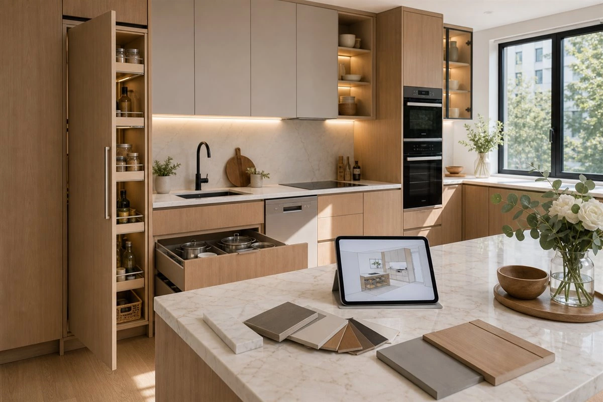 12 Small Kitchen Cabinet Storage Ideas for Apartments
