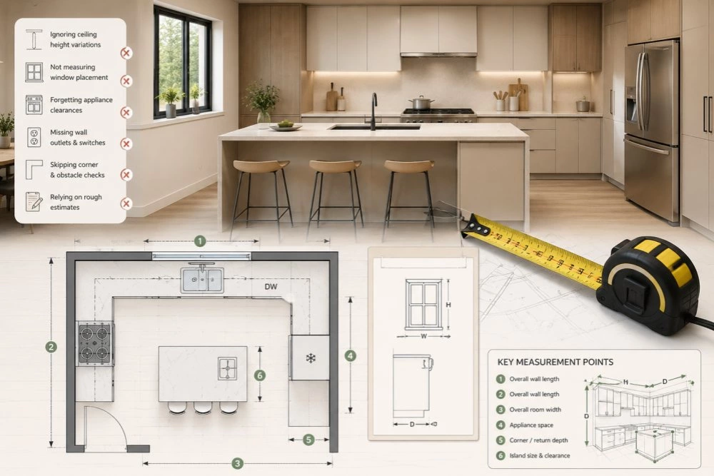 10 Mistakes to Avoid When Buying Custom Kitchen Cabinets