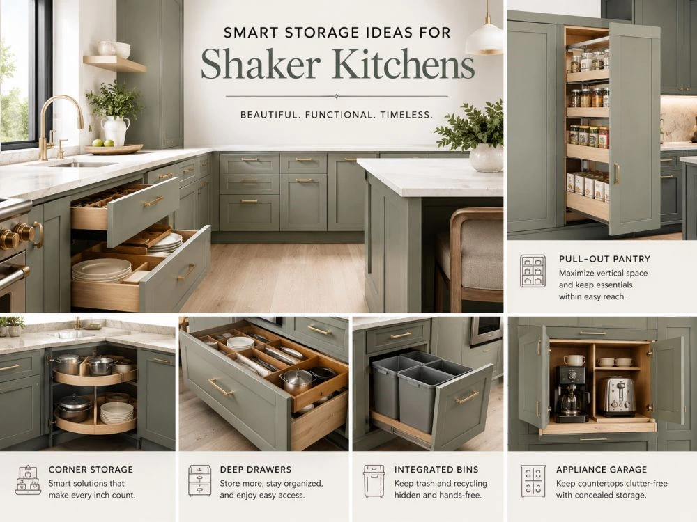 7 Shaker Kitchen Cabinet Ideas for Timeless Homes