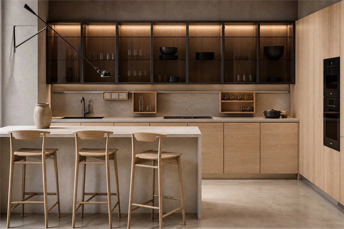 Kitchen cabinet material and quality selection for long-term durability