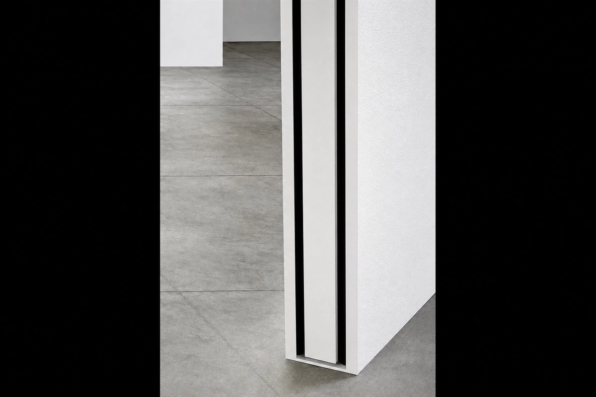 Pocket door wall cavity and sliding door mechanism