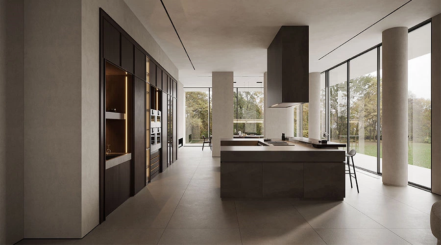 Villa-Grade Open Kitchen | An Architectural Living Space