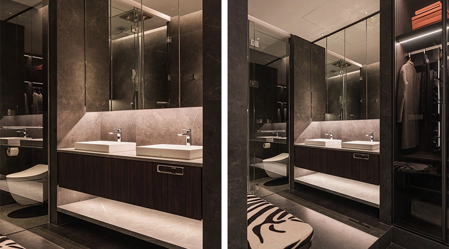 Bathroom Closet Suite | One Seamless Flow for Washing, Bathing & Dressing