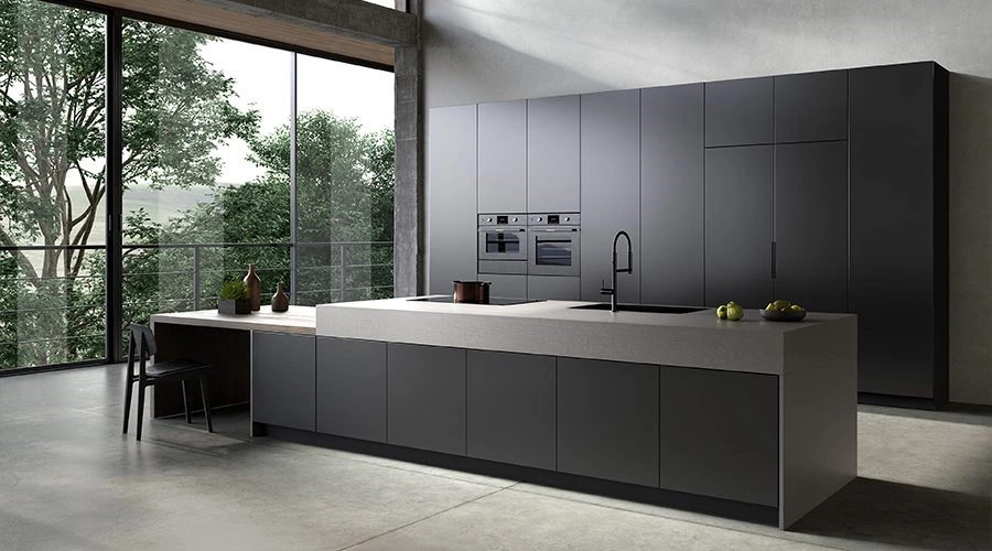 Industrial Minimalist Kitchen Cabinets | The Balance Between Order and Warmth
