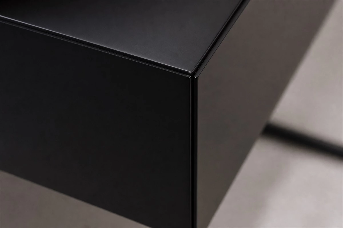 Haitang corner at a custom cabinet panel junction