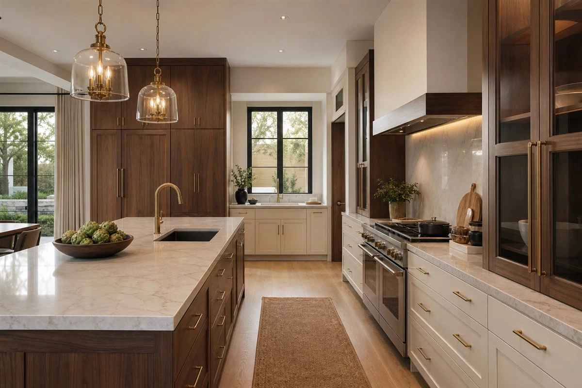 Finished durable custom kitchen cabinets designed for long-term value
